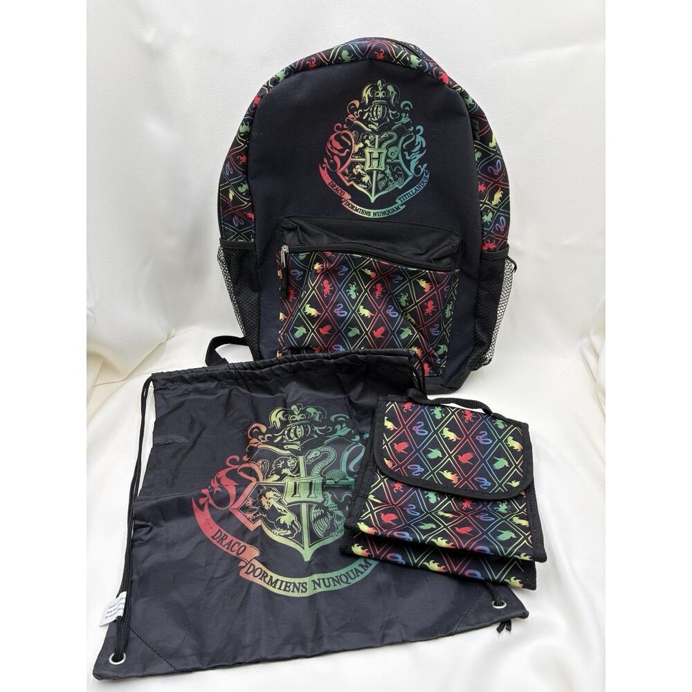 Harry Potter Backpack With Lunch Bag And String Backpack